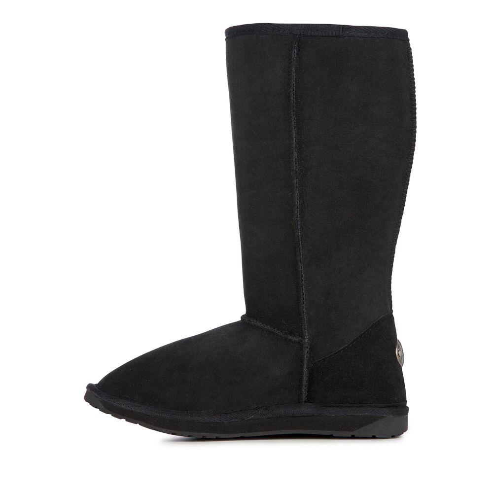 Bottes Emu Platinum Stinger Hi Femme Noir | 53297-EHJN