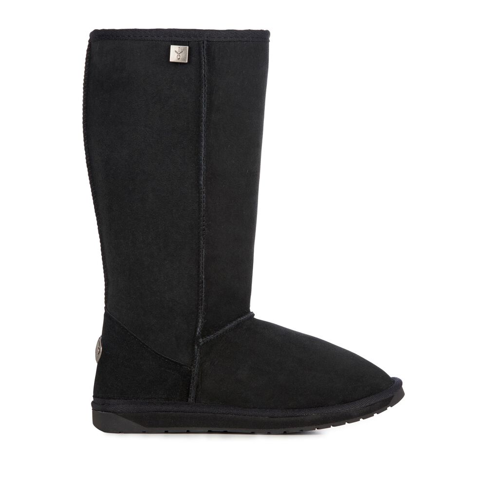 Bottes Emu Platinum Stinger Hi Femme Noir | 53297-EHJN