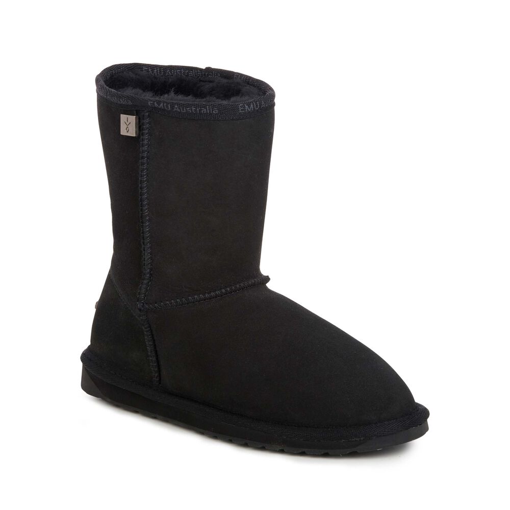 Bottes Emu Platinum Stinger Slim Lo Femme Noir | 35029-DSXP