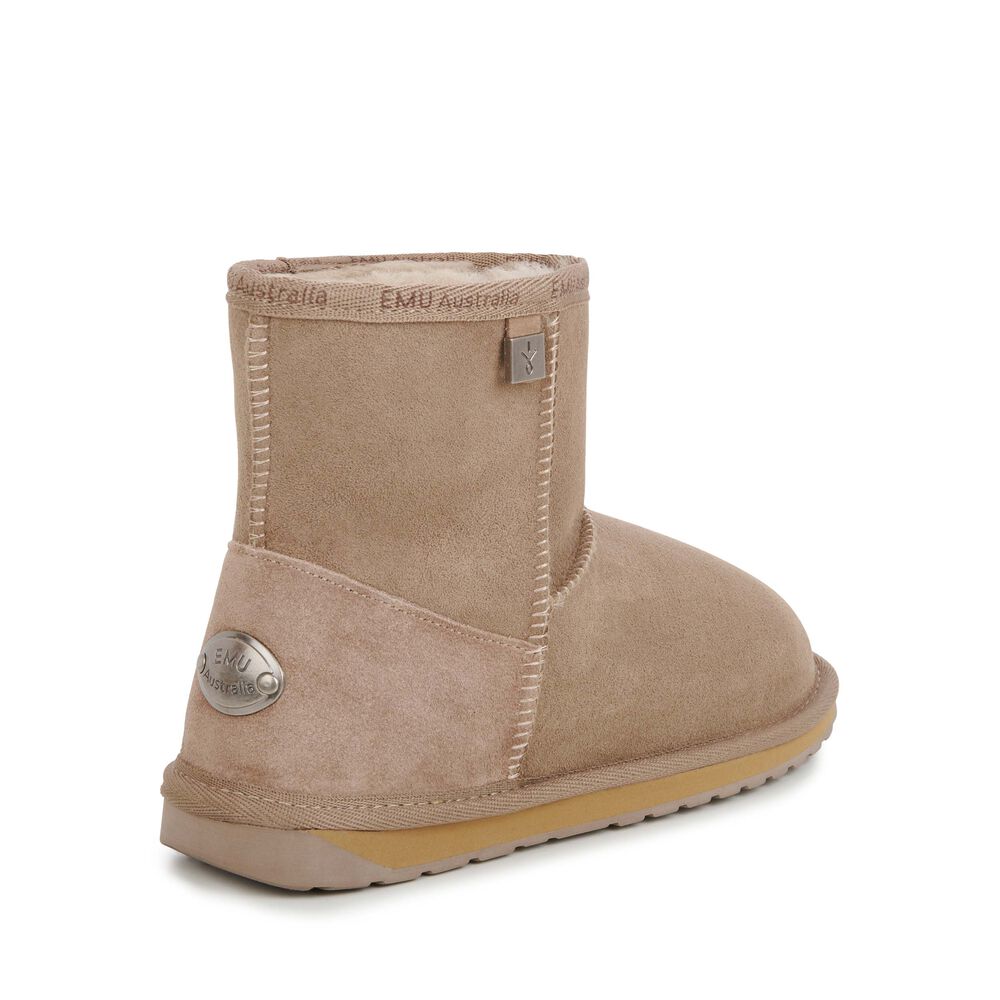 Bottes Emu Platinum Stinger Slim Mini Femme Kaki | 91270-WNIV