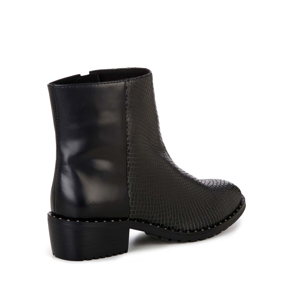 Bottes Emu Roxby Femme Noir | 58276-RIDU