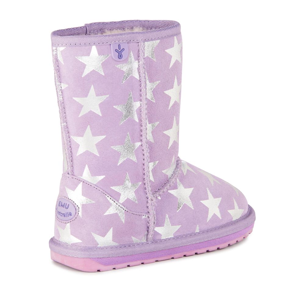 Bottes Emu Starry Night Enfant Lavande | 02451-AREO