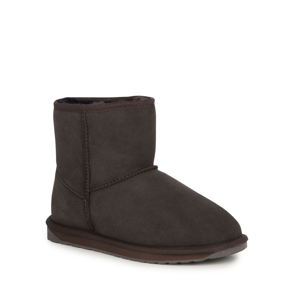 Bottes Emu Stinger Mini Femme Chocolat | 65879-BQEI