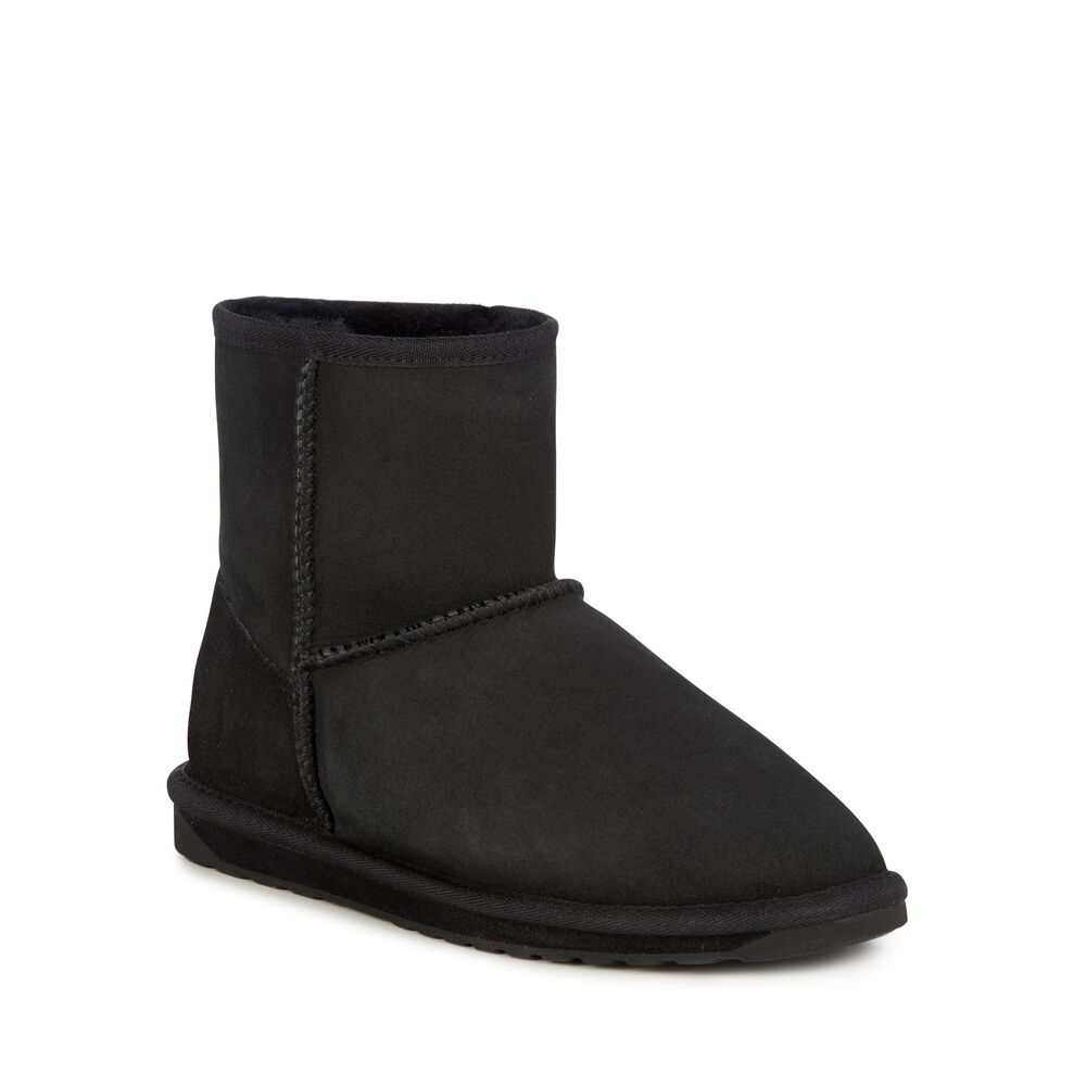 Bottes Emu Stinger Mini Femme Noir | 61802-FTCV