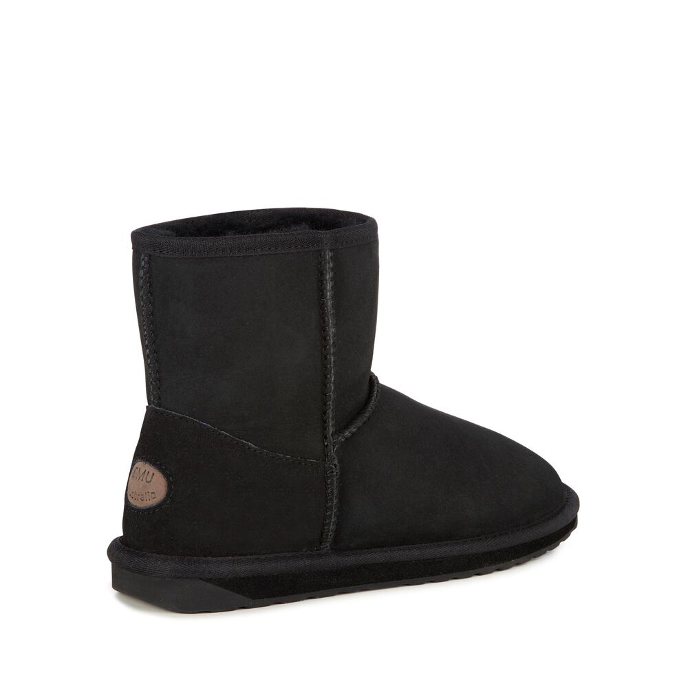 Bottes Emu Stinger Mini Femme Noir | 61802-FTCV