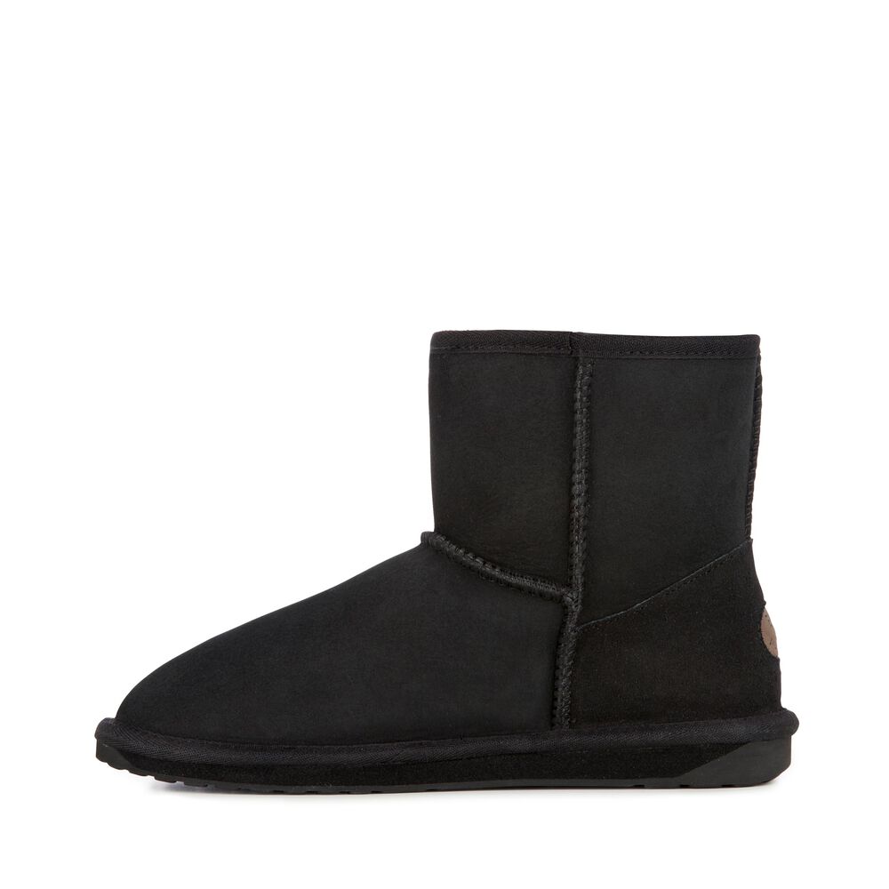 Bottes Emu Stinger Mini Femme Noir | 61802-FTCV