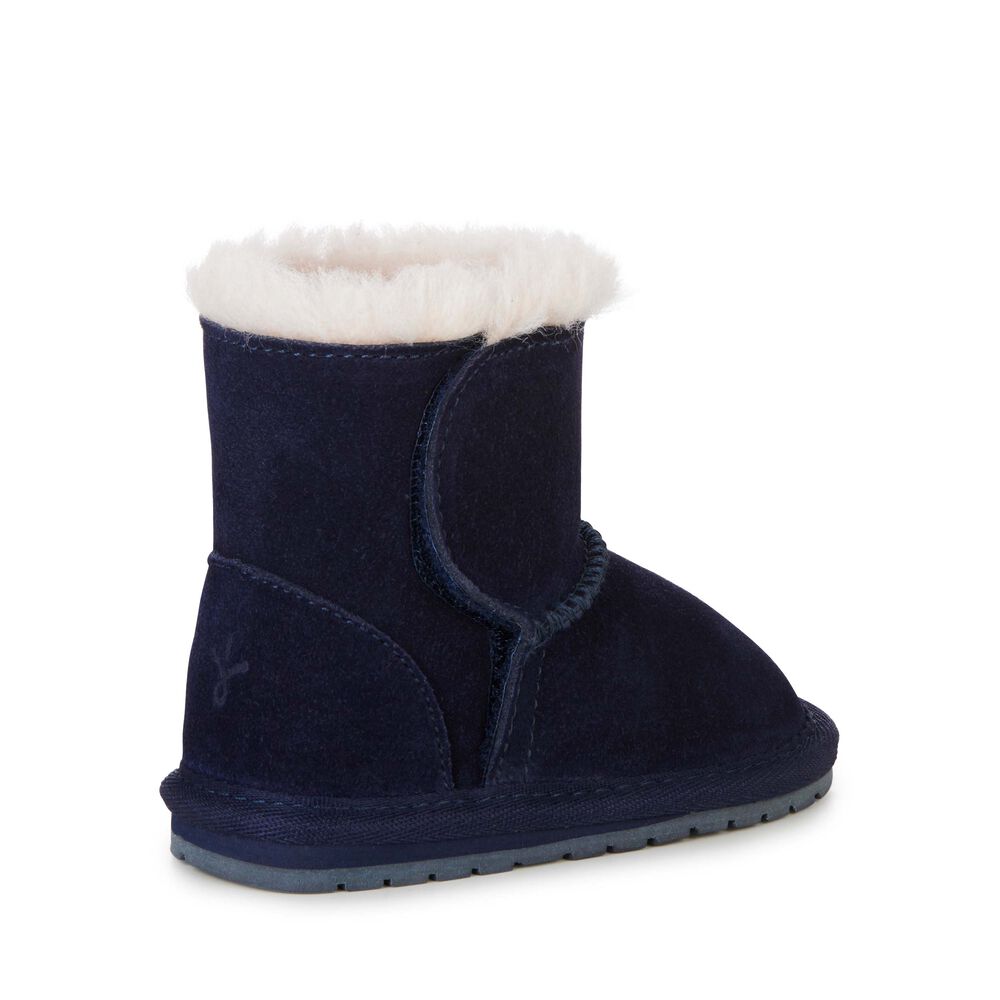 Bottes Emu Toddle Babies Enfant Bleu Marine | 01456-CGVB