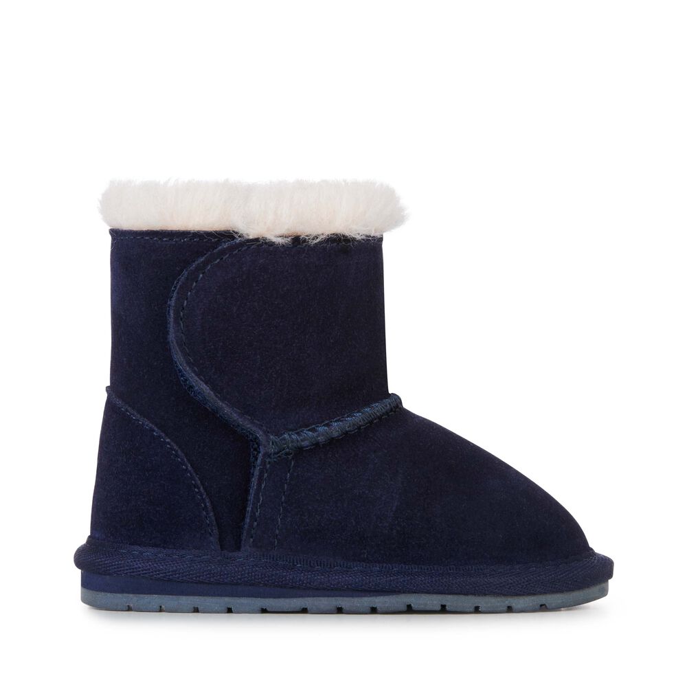 Bottes Emu Toddle Babies Enfant Bleu Marine | 01456-CGVB