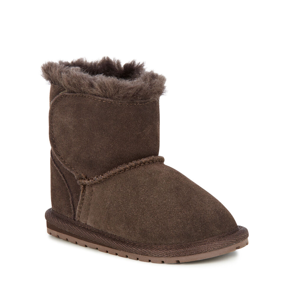 Bottes Emu Toddle Babies Enfant Chocolat | 27063-VGLI