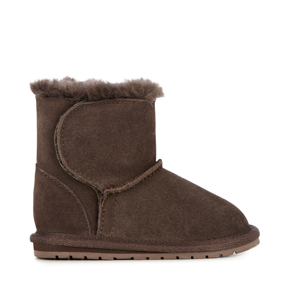 Bottes Emu Toddle Babies Enfant Chocolat | 27063-VGLI