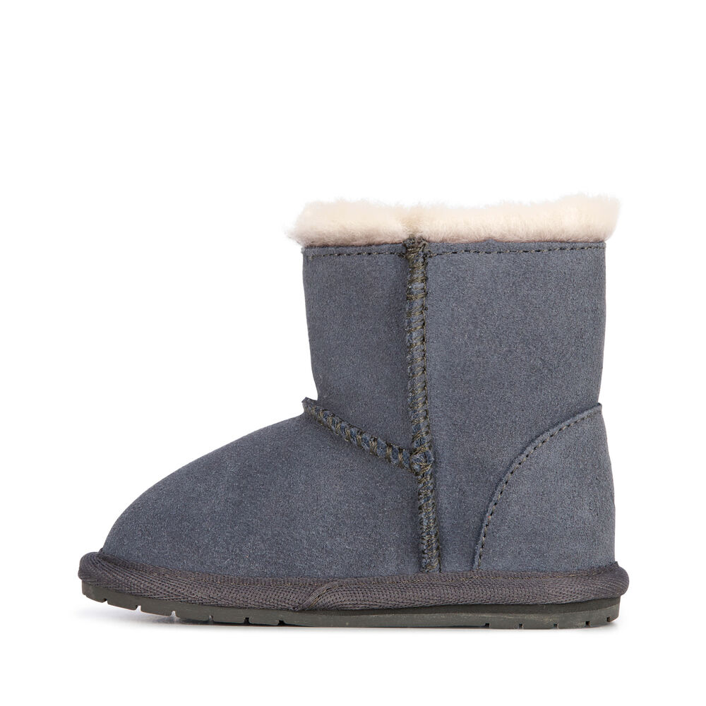 Bottes Emu Toddle Babies Enfant Grise Foncé | 63824-MDSG