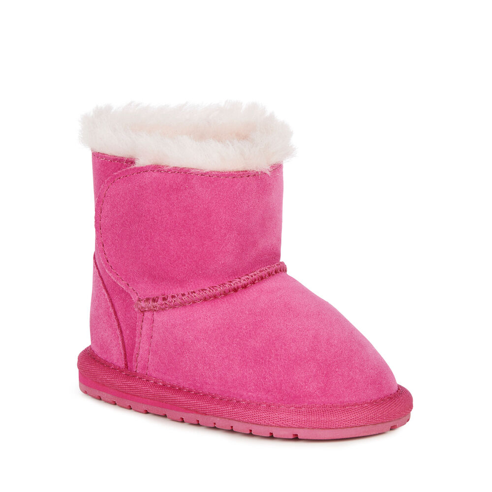 Bottes Emu Toddle Babies Enfant Rose Foncé | 17930-GFNQ