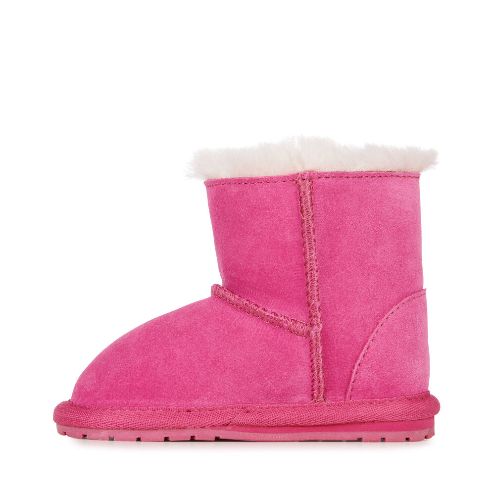 Bottes Emu Toddle Babies Enfant Rose Foncé | 17930-GFNQ