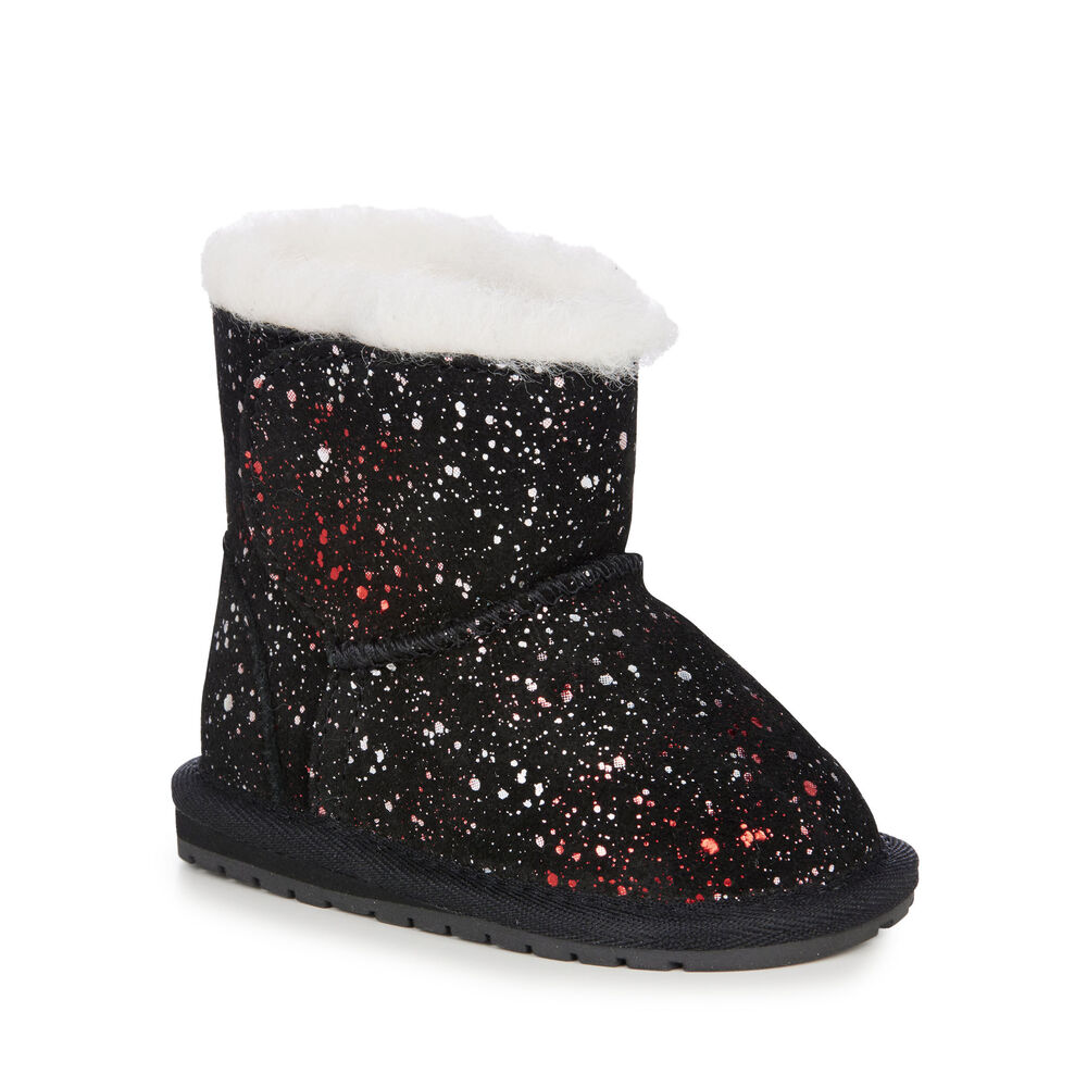 Bottes Emu Toddle Galaxy Babies Enfant Noir | 68473-SWBV