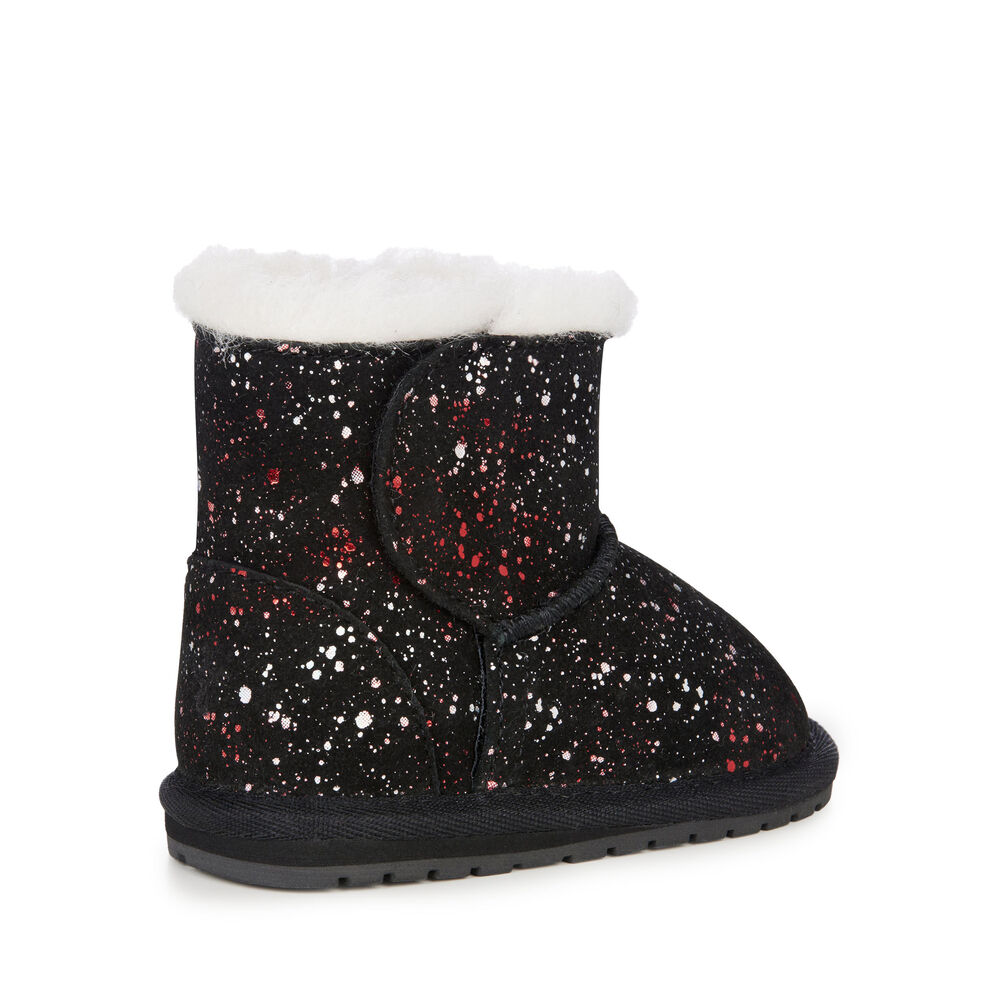 Bottes Emu Toddle Galaxy Babies Enfant Noir | 68473-SWBV