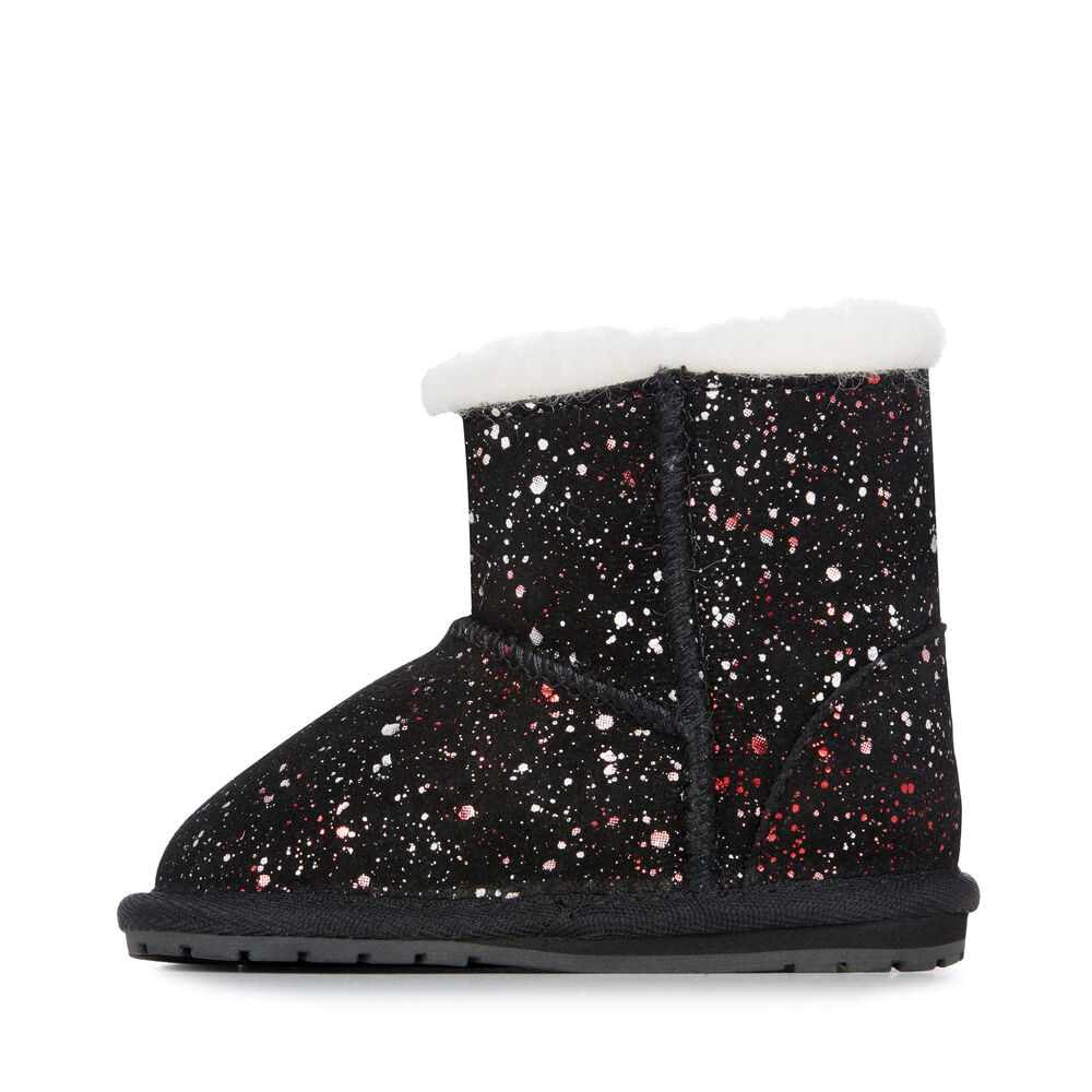 Bottes Emu Toddle Galaxy Babies Enfant Noir | 68473-SWBV