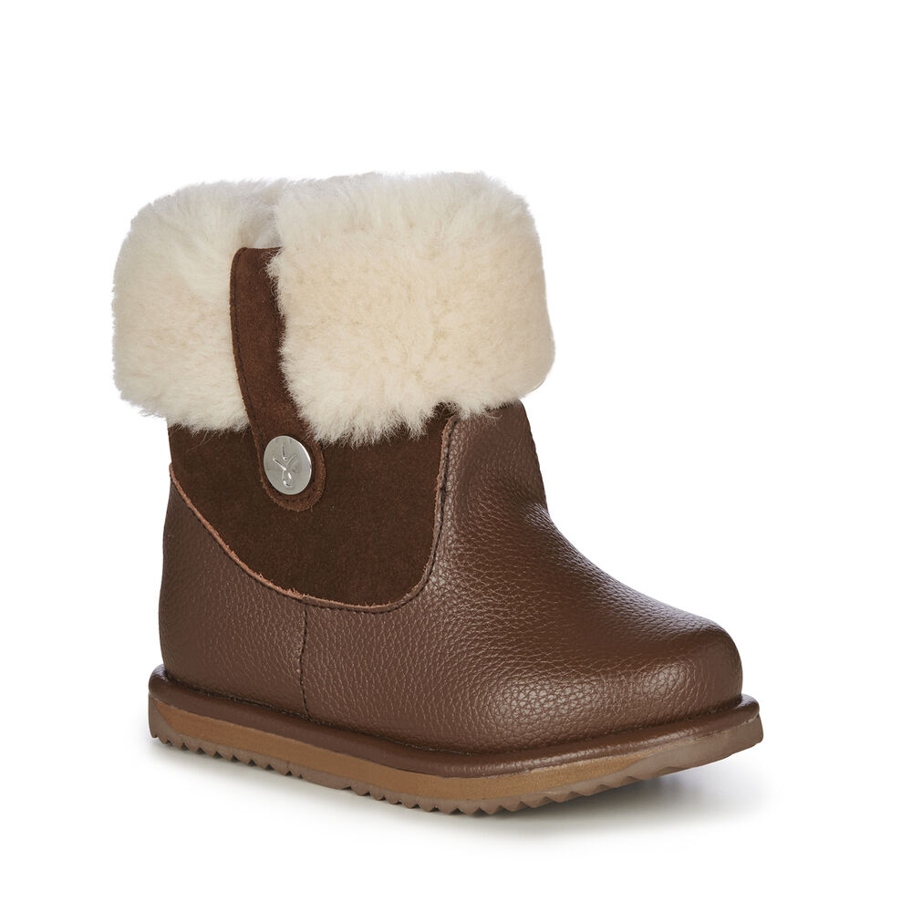 Bottes Emu Topaz Enfant Marron | 83540-JINB