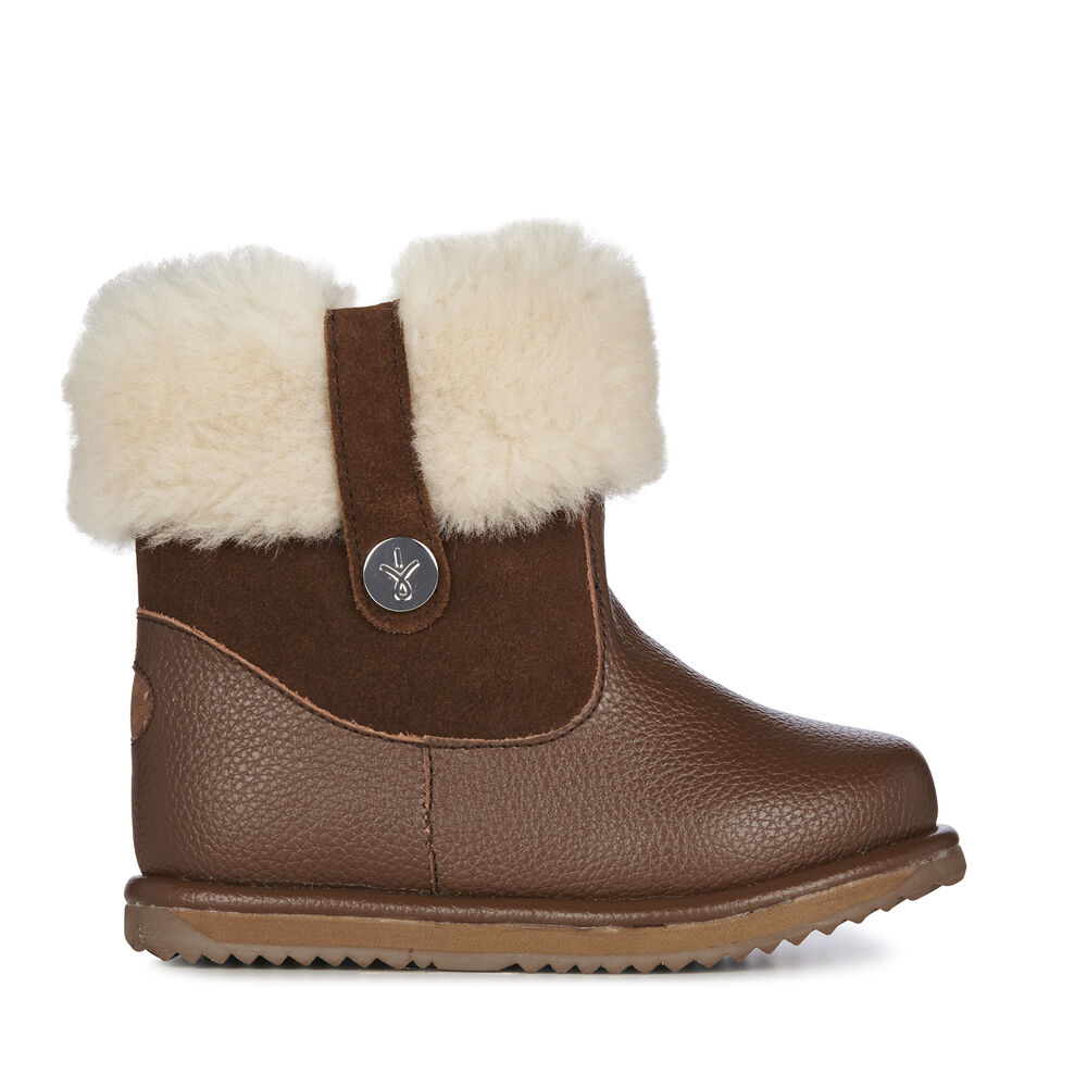 Bottes Emu Topaz Enfant Marron | 83540-JINB