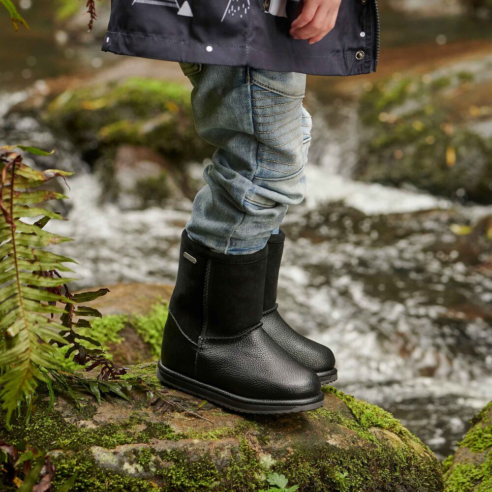 Bottes Emu Trigg Enfant Noir | 24510-MTBL