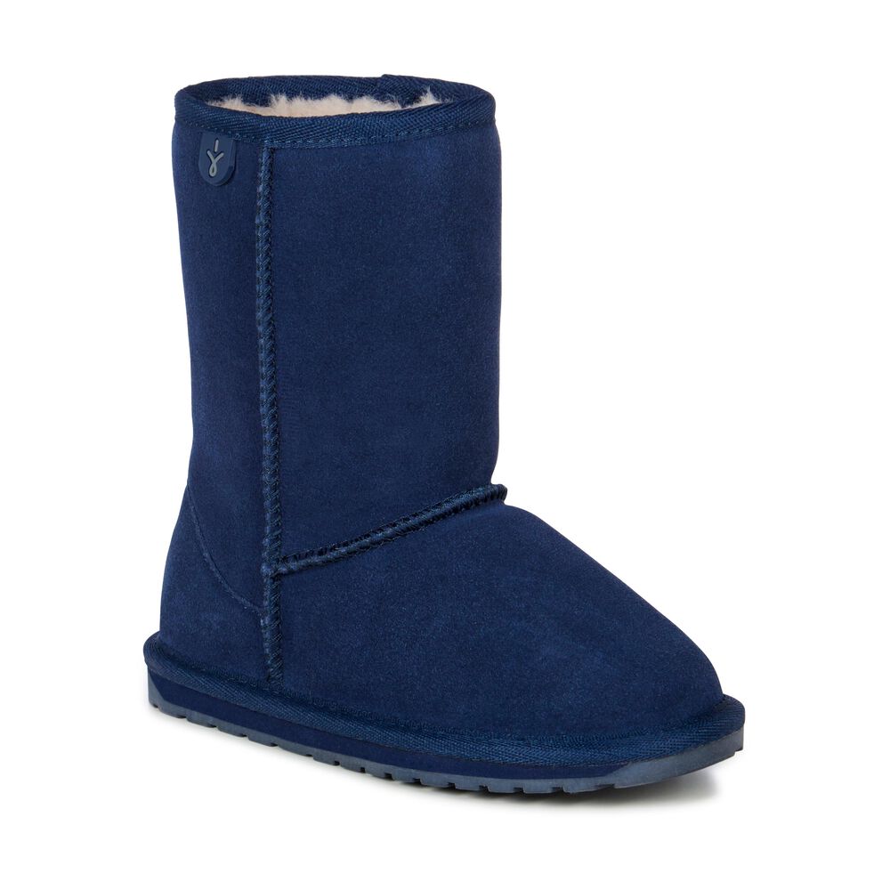 Bottes Emu Wallaby Lo Enfant Bleu Marine | 08351-IADY