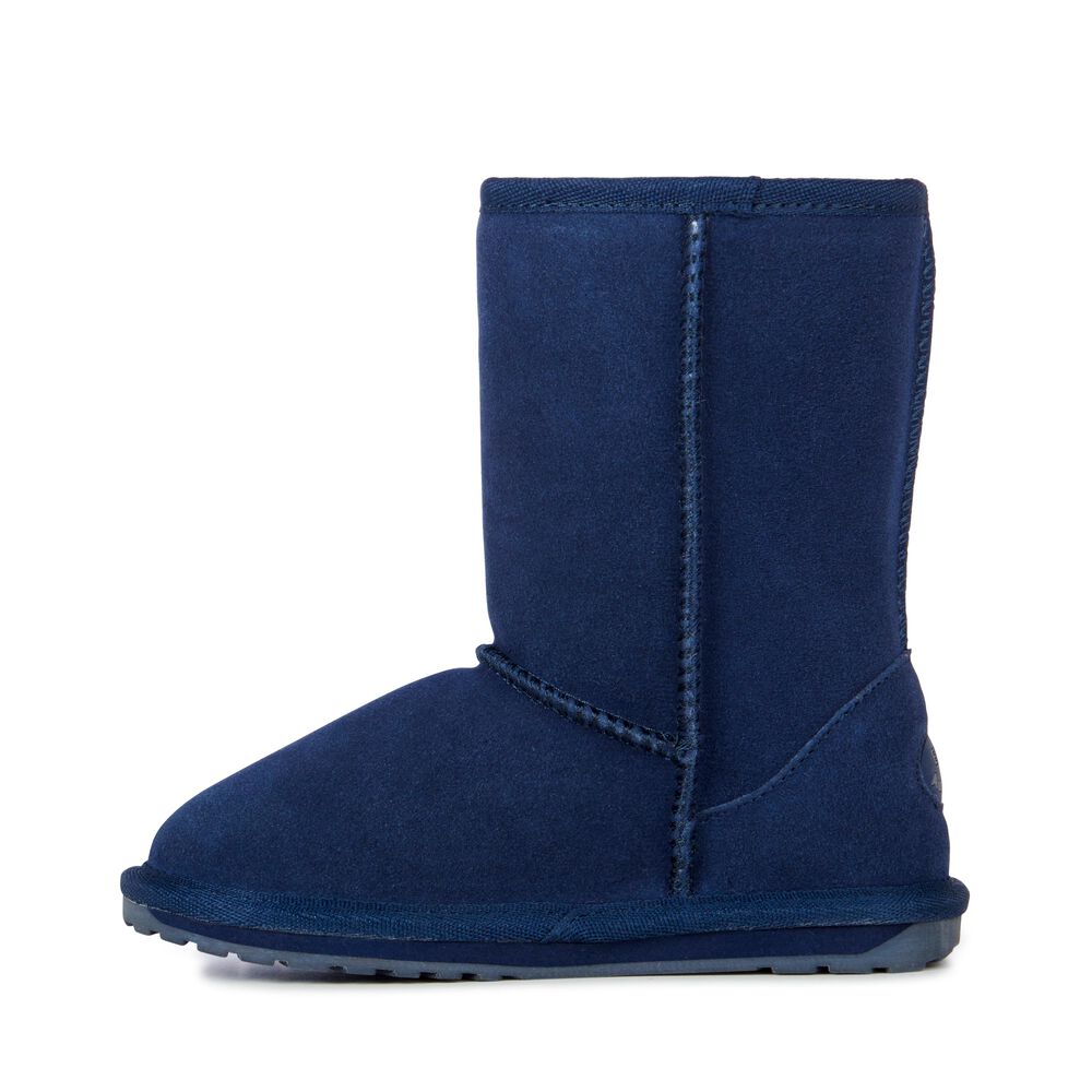 Bottes Emu Wallaby Lo Enfant Bleu Marine | 08351-IADY