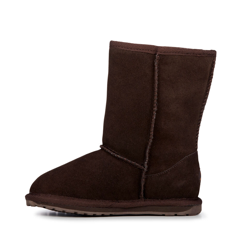 Bottes Emu Wallaby Lo Enfant Chocolat | 45263-ARUL