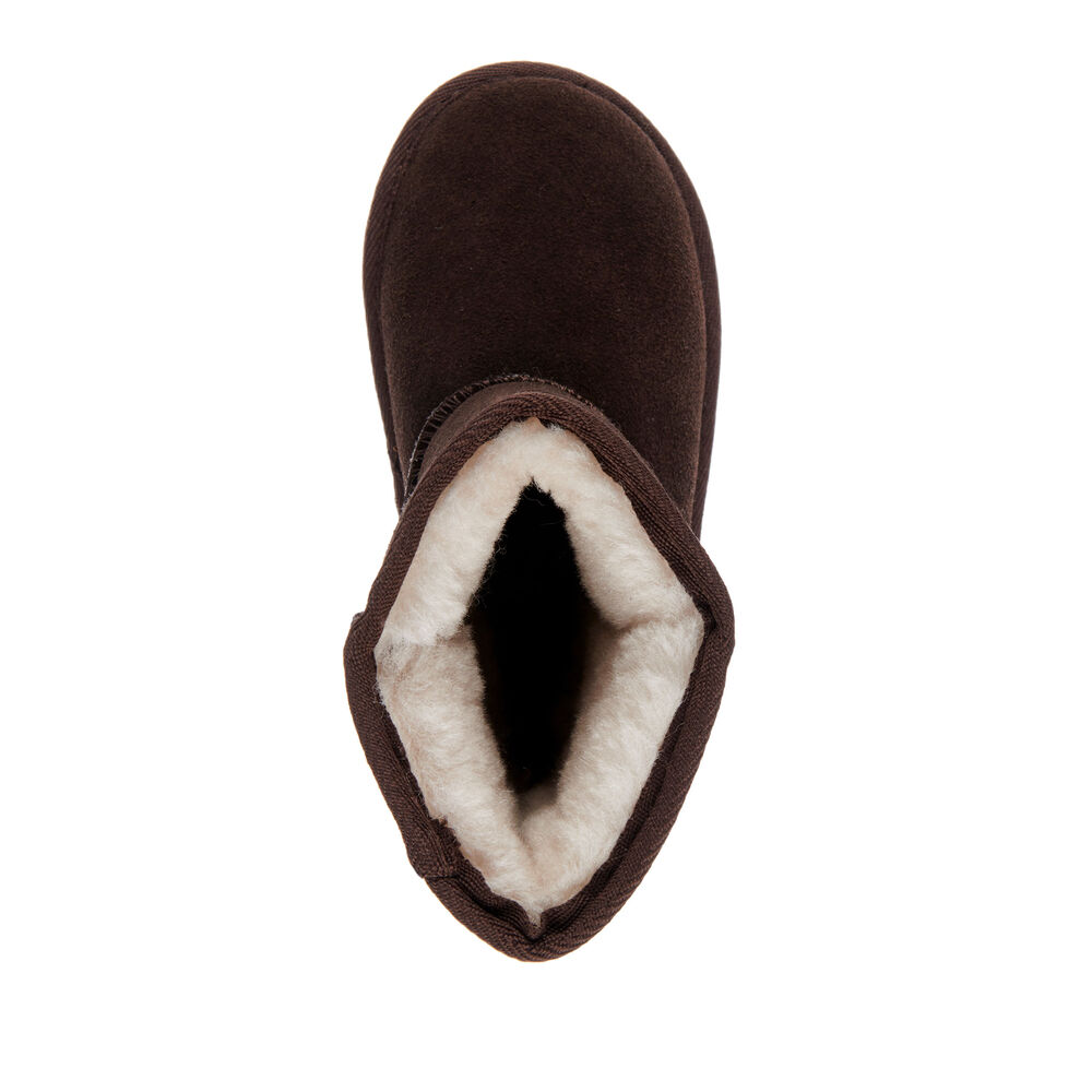 Bottes Emu Wallaby Lo Enfant Chocolat | 45263-ARUL