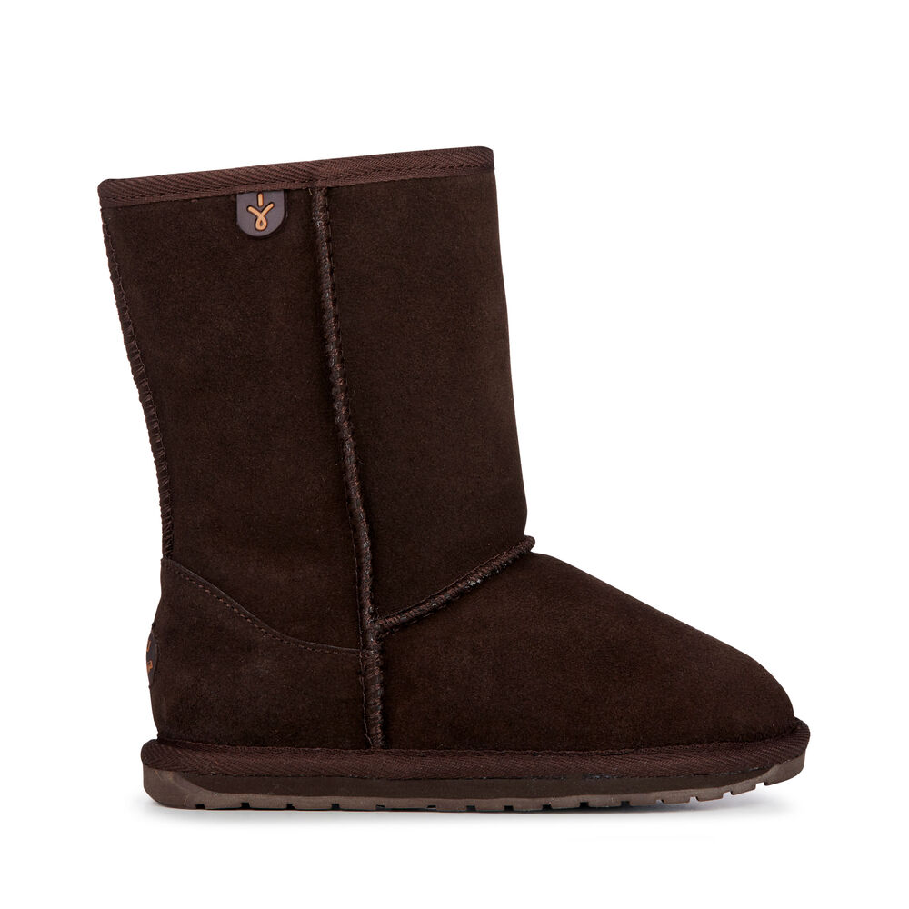 Bottes Emu Wallaby Lo Enfant Chocolat | 45263-ARUL