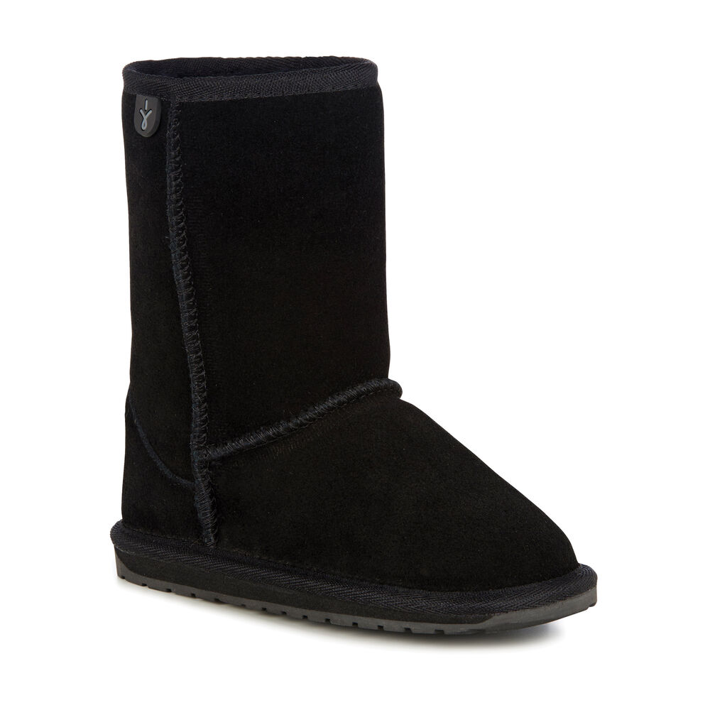 Bottes Emu Wallaby Lo Enfant Noir | 72631-UXCN