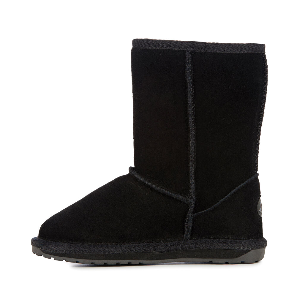 Bottes Emu Wallaby Lo Enfant Noir | 72631-UXCN