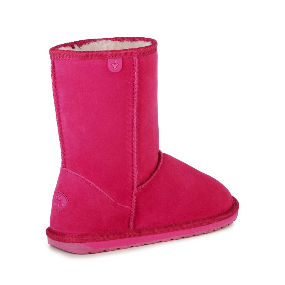 Bottes Emu Wallaby Lo Teens Enfant Fushia | 74031-VOKG