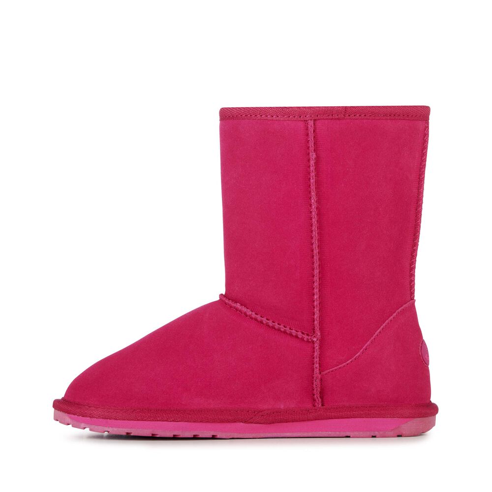 Bottes Emu Wallaby Lo Teens Enfant Fushia | 74031-VOKG