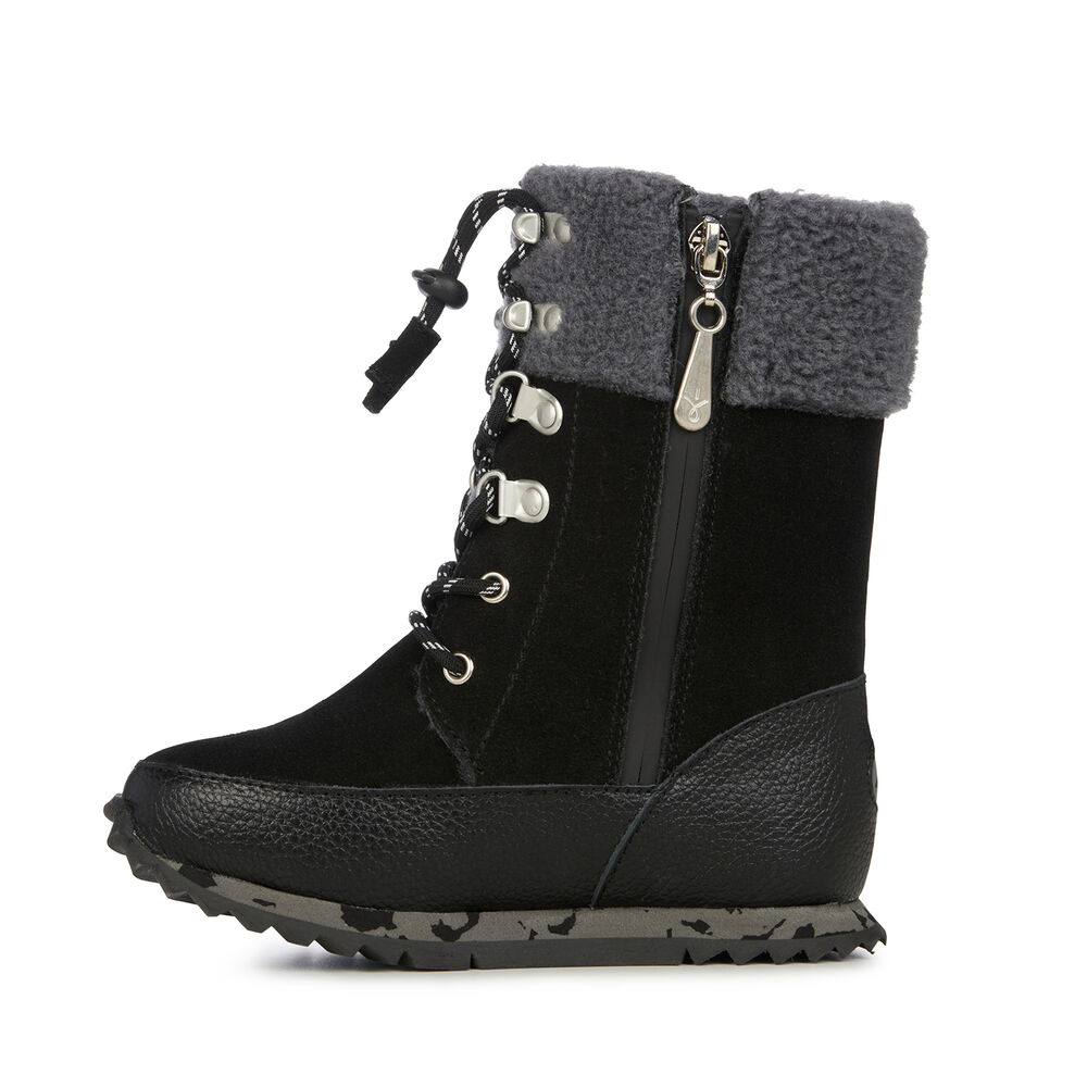 Bottes Emu Wollemi Enfant Noir | 48706-UTFO