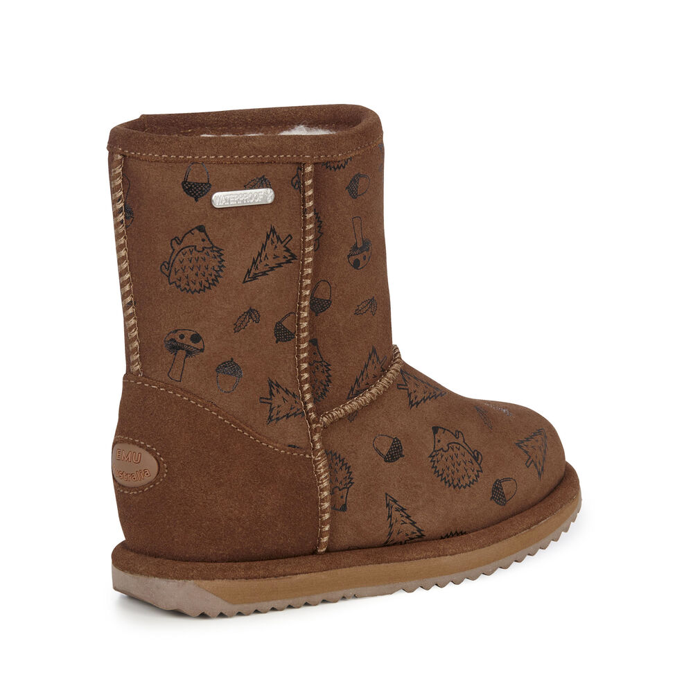 Bottes Emu Woodland Brumby Enfant Marron | 26194-MQTF