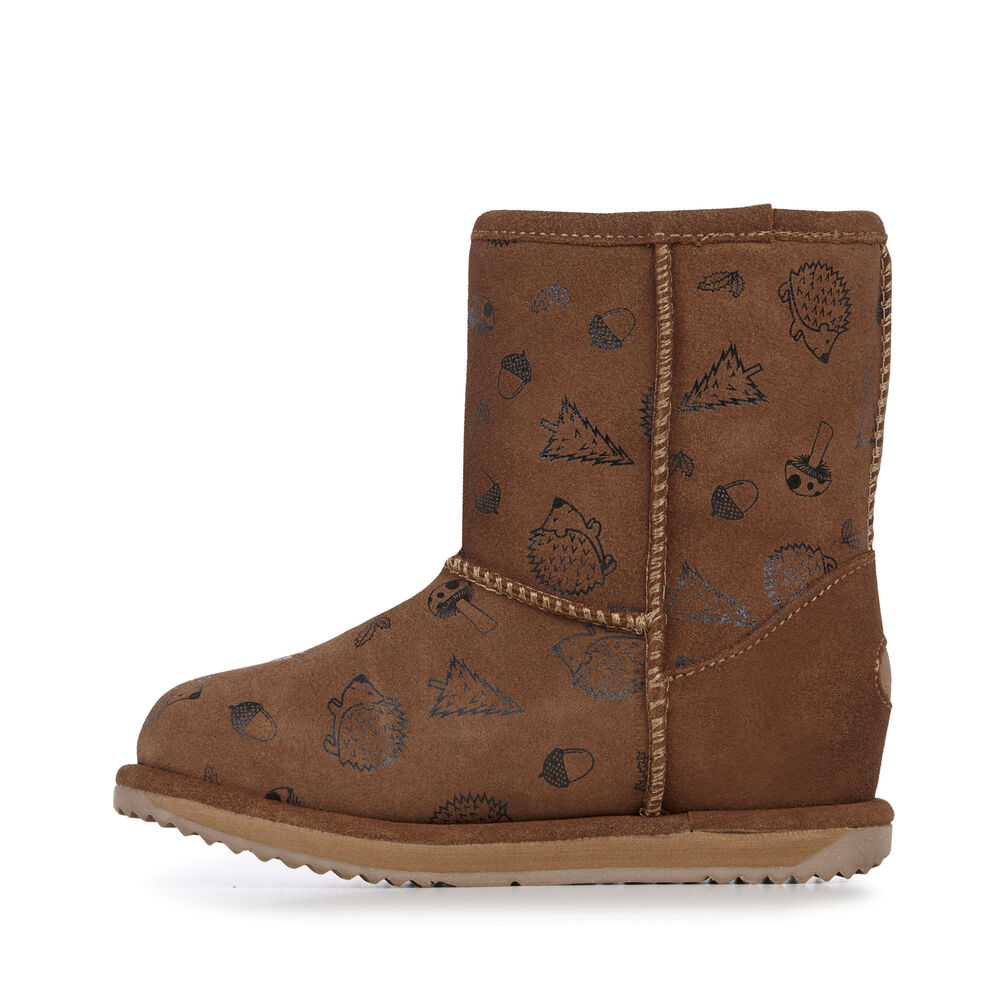 Bottes Emu Woodland Brumby Enfant Marron | 26194-MQTF