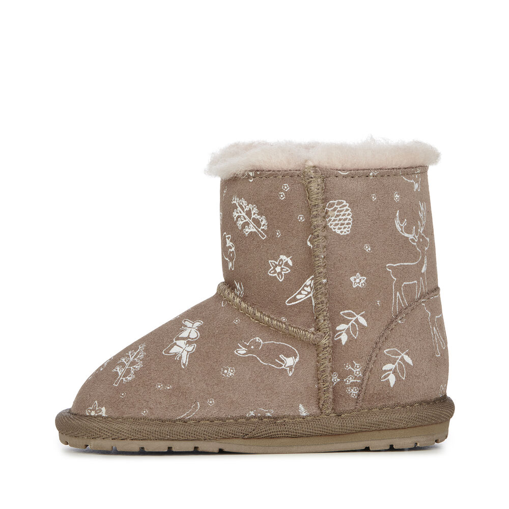 Bottes Emu Woodland Toddle Babies Enfant Kaki | 34197-IREZ