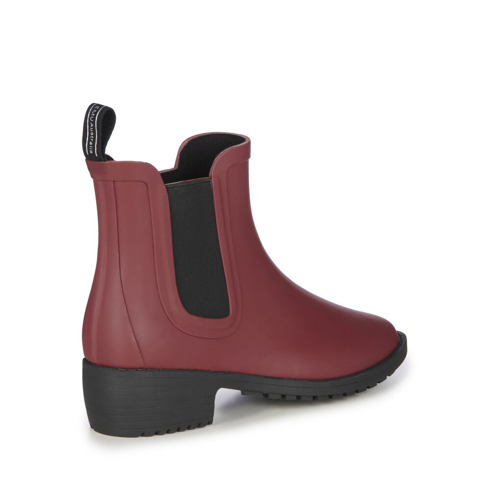 Bottes de pluie Emu Grayson Femme Bordeaux | 85140-HRVO