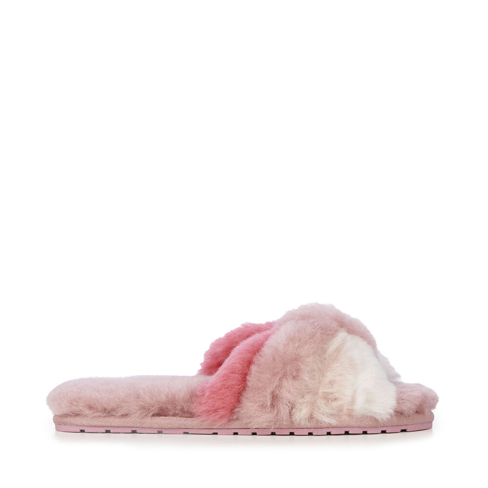 Chaussons Emu Corella Femme Rose | 40563-WOGL