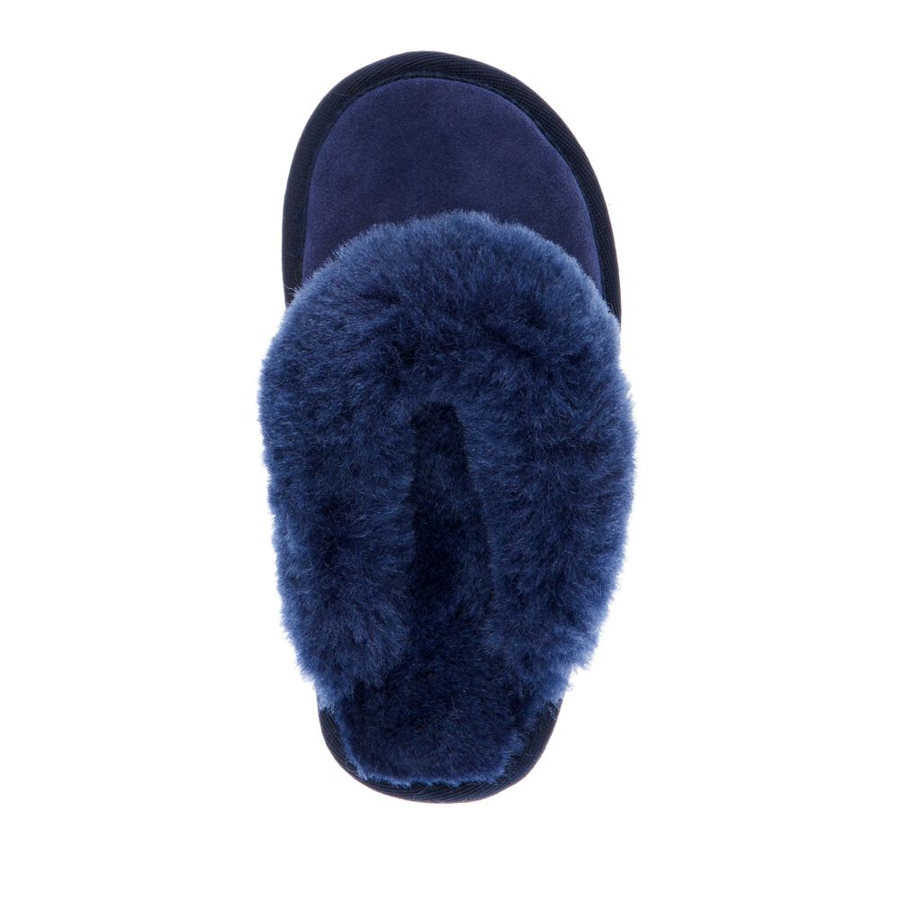 Chaussons Emu Jolie Enfant Bleu Marine | 43189-YXVW