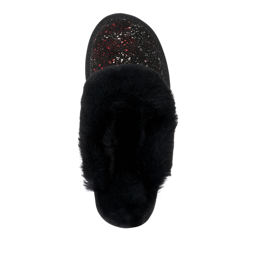 Chaussons Emu Jolie Galaxy Femme Noir | 20473-BJSO