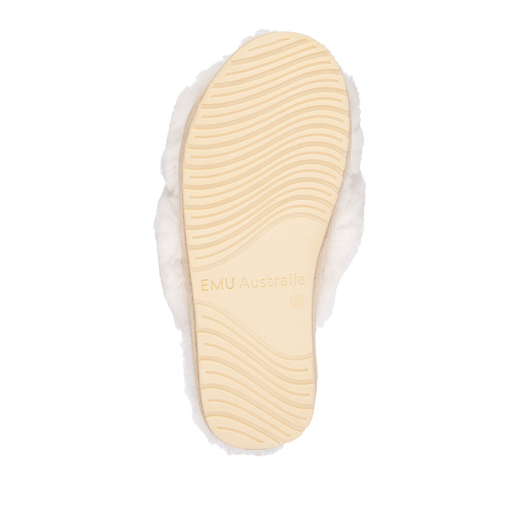 Chaussons Emu Mayberry Crystal Femme Beige | 76534-SYHE