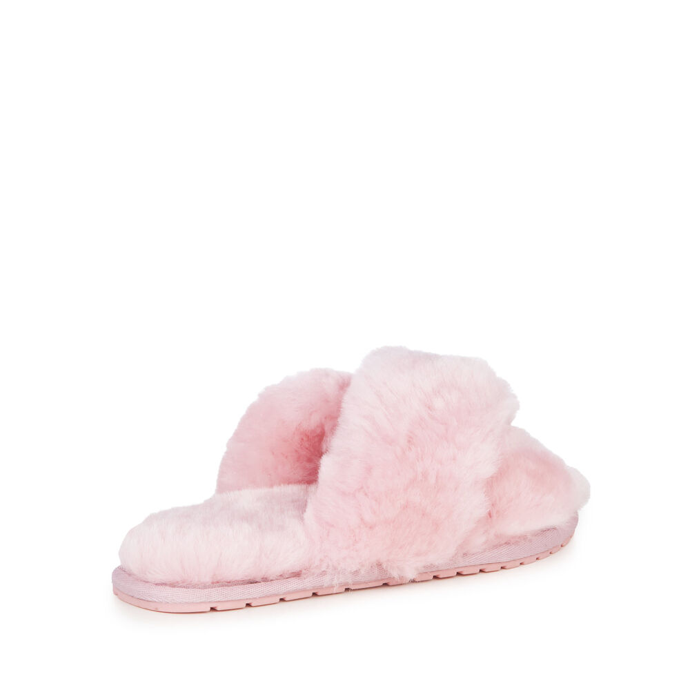 Chaussons Emu Mayberry Femme Rose | 28703-YLKM