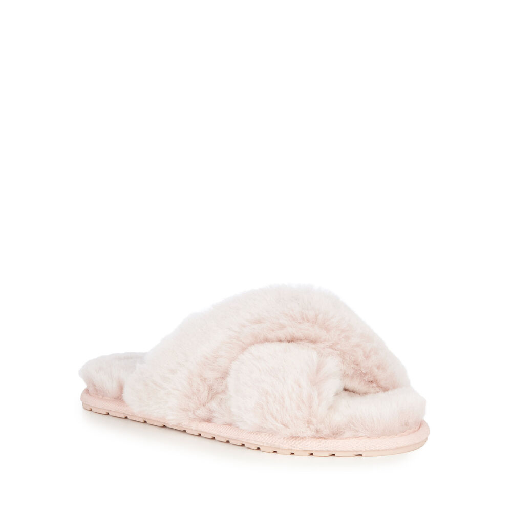 Chaussons Emu Mayberry Frost Femme Rose | 59731-PFJN