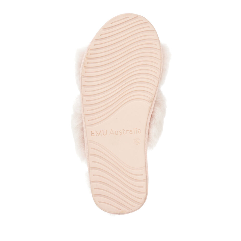 Chaussons Emu Mayberry Frost Femme Rose | 59731-PFJN