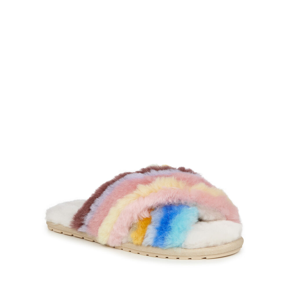 Chaussons Emu Mayberry Rainbow Femme Multicolore | 34870-FHNV