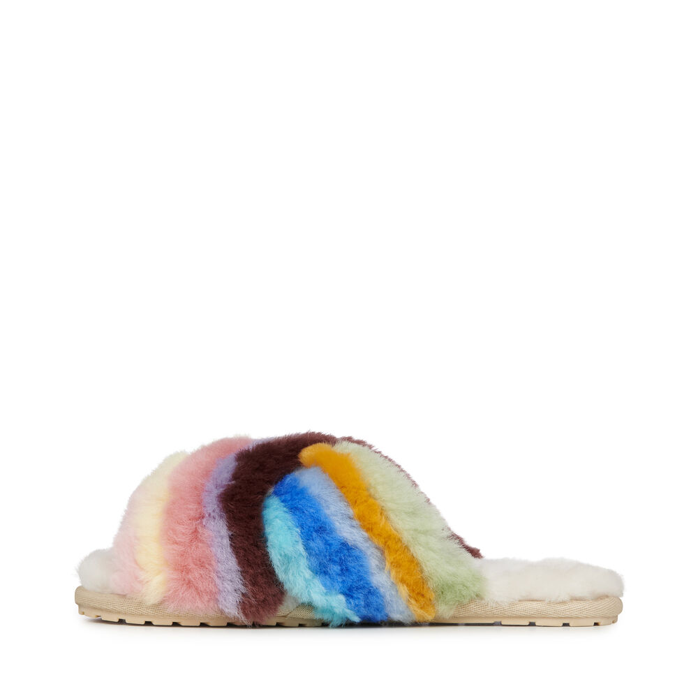 Chaussons Emu Mayberry Rainbow Femme Multicolore | 34870-FHNV