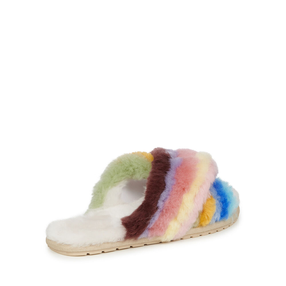 Chaussons Emu Mayberry Rainbow Femme Multicolore | 34870-FHNV