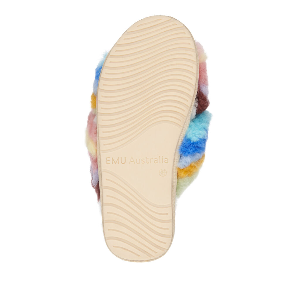 Chaussons Emu Mayberry Rainbow Femme Multicolore | 34870-FHNV