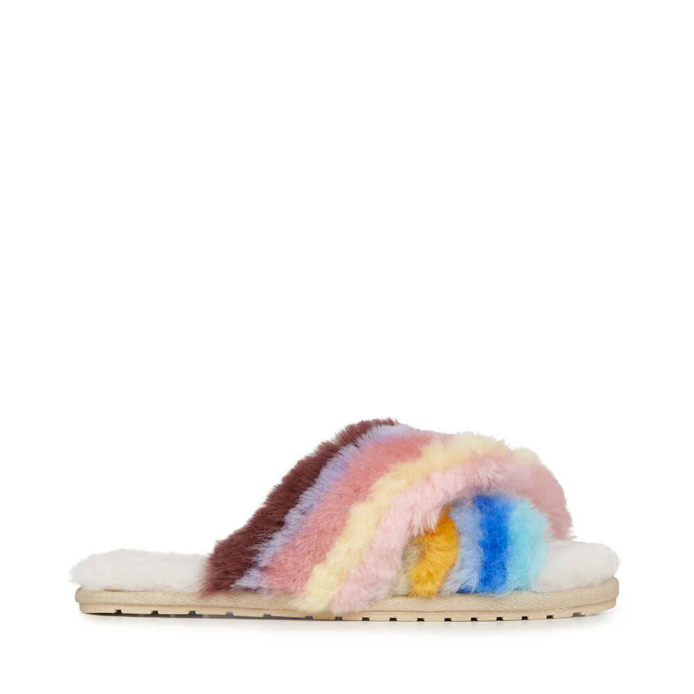 Chaussons Emu Mayberry Rainbow Femme Multicolore | 34870-FHNV