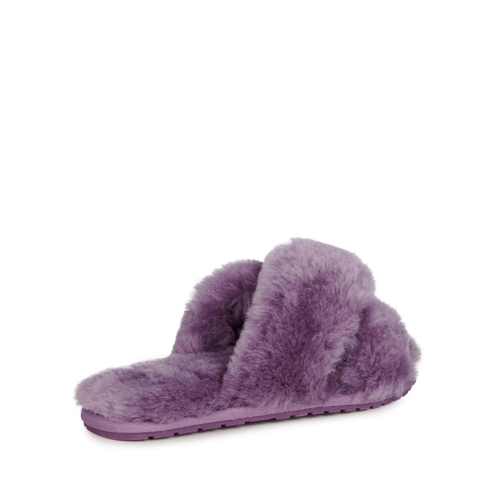 Chaussons Emu Mayberry Teens Enfant Violette | 41823-QGJN